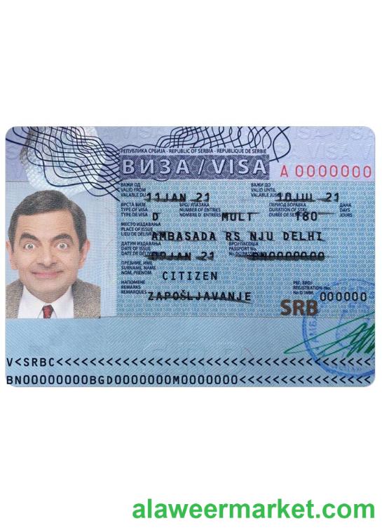 SERBIA visa